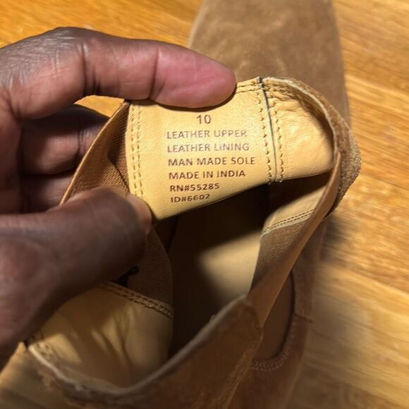 Express Chelsea Leather/Suede Boots - Picture 6 of 9